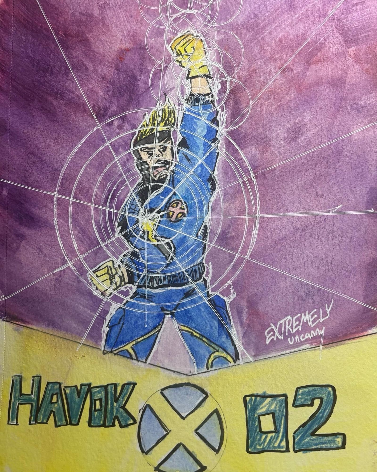 Havok in water color