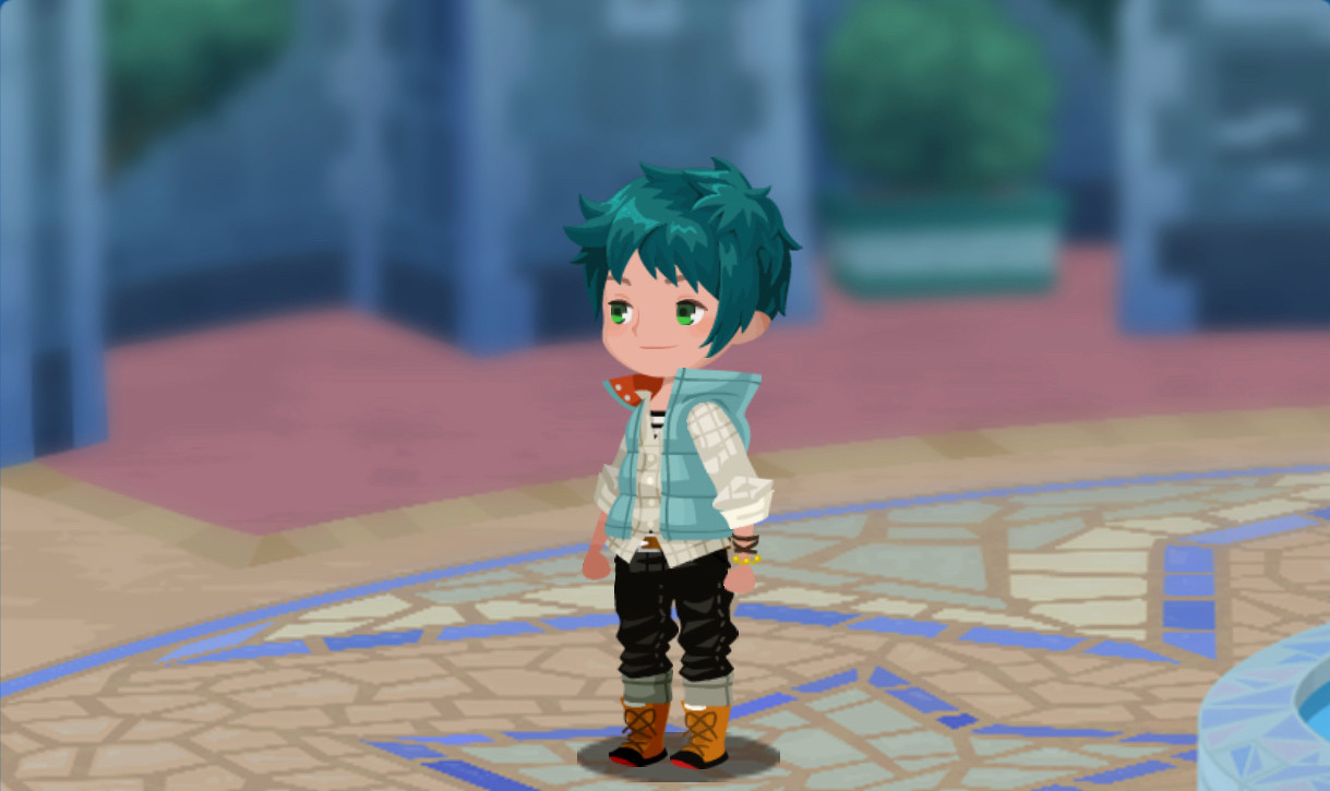 Izaiah’s appearance in his first life, as depicted in “Kingdom Hearts Union X”(2017)