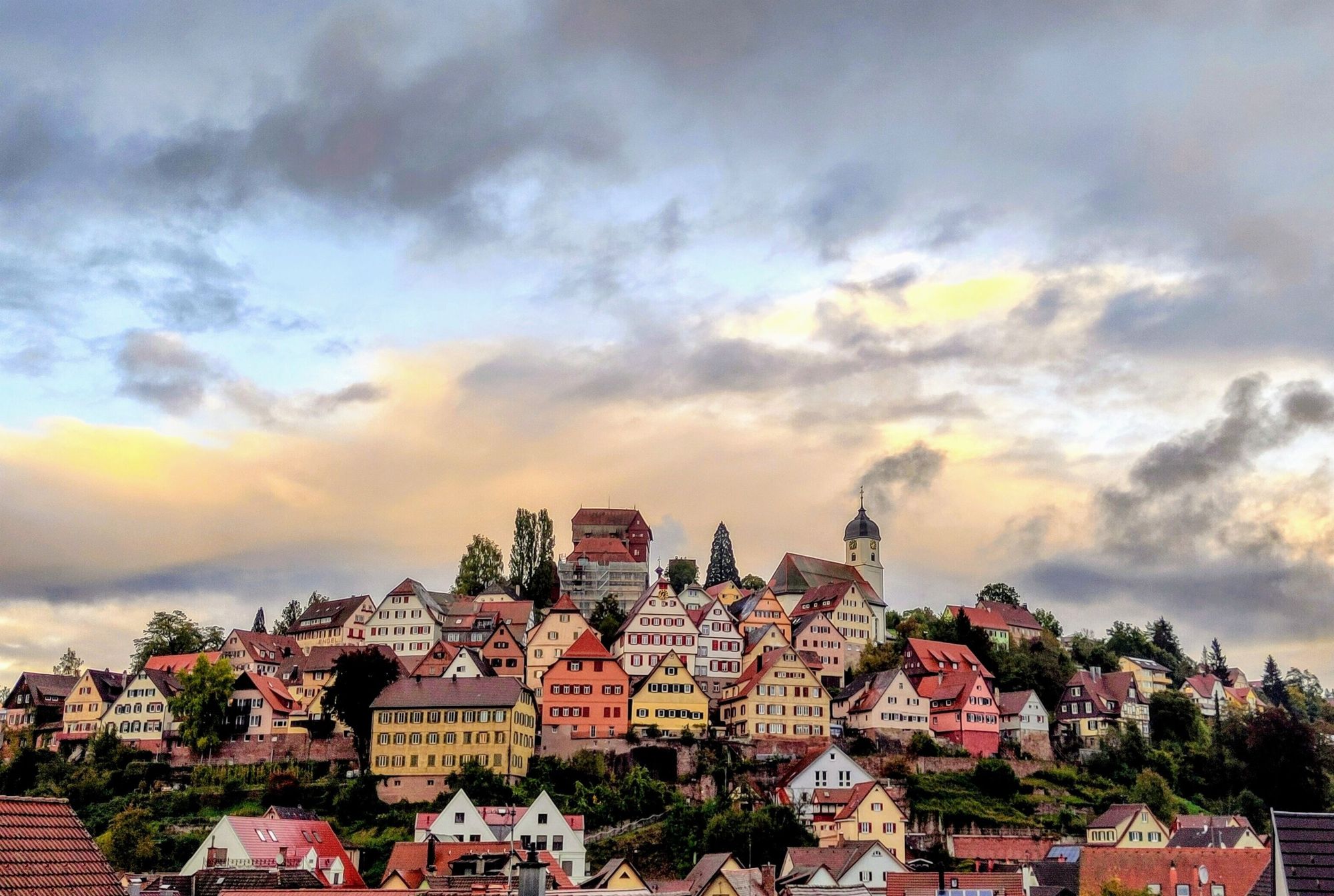 Altensteig am Abend