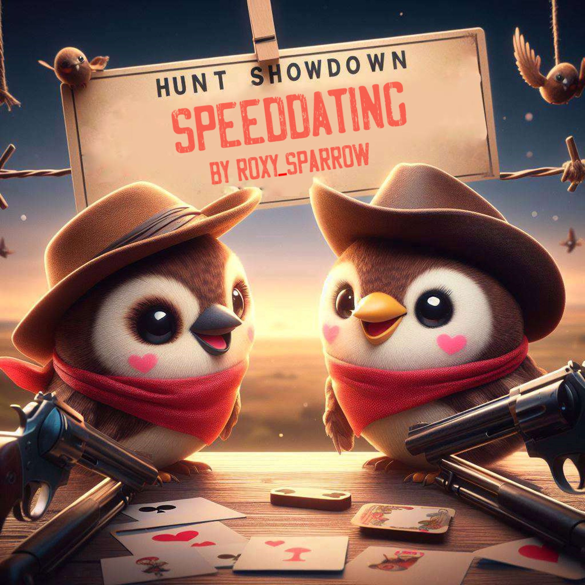 Ankündigung fürs Speeddating im Bayou - ein Hunt: Showdown Event organisiert von Roxy_Sparrow