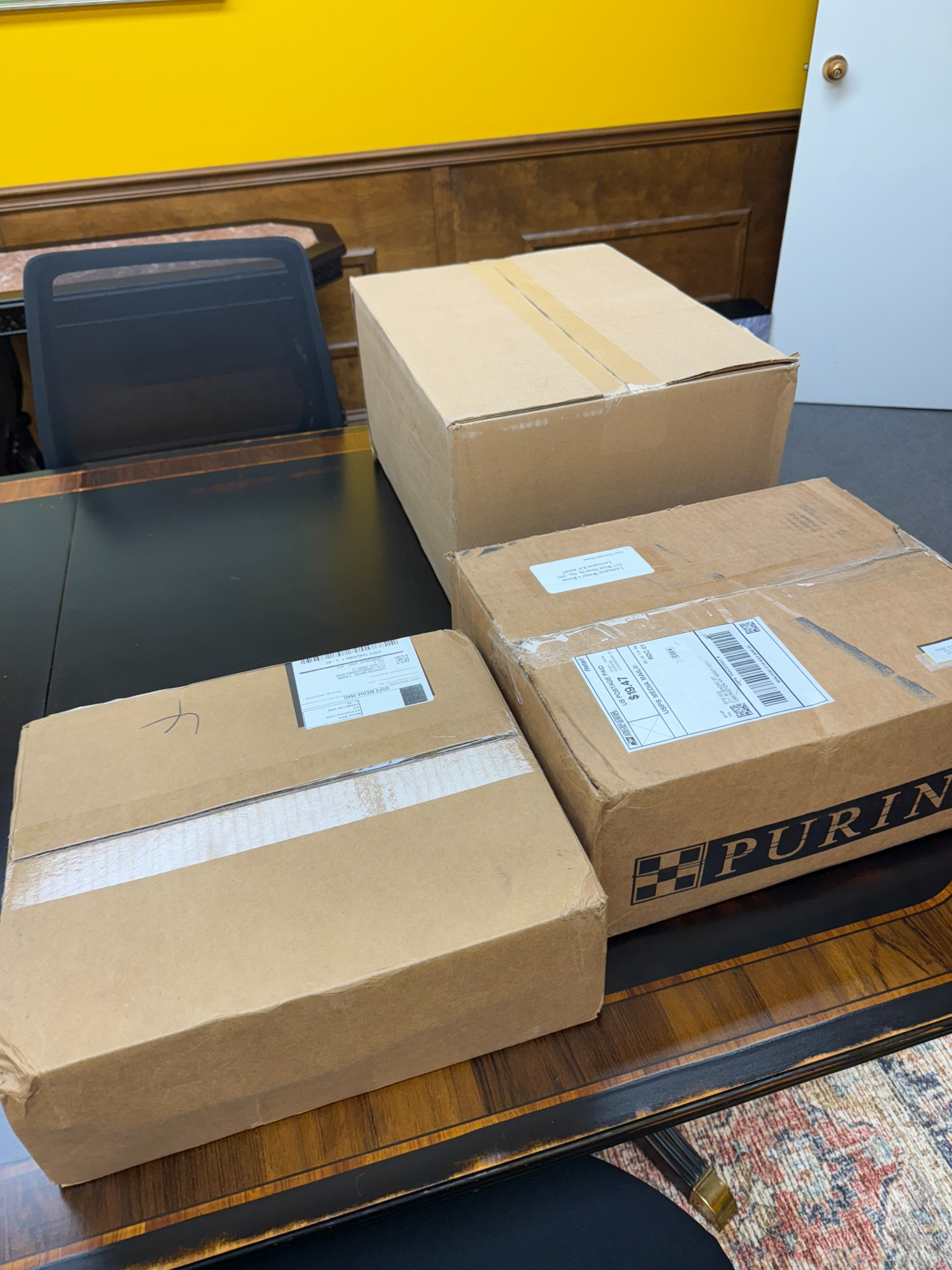 We get boxes!