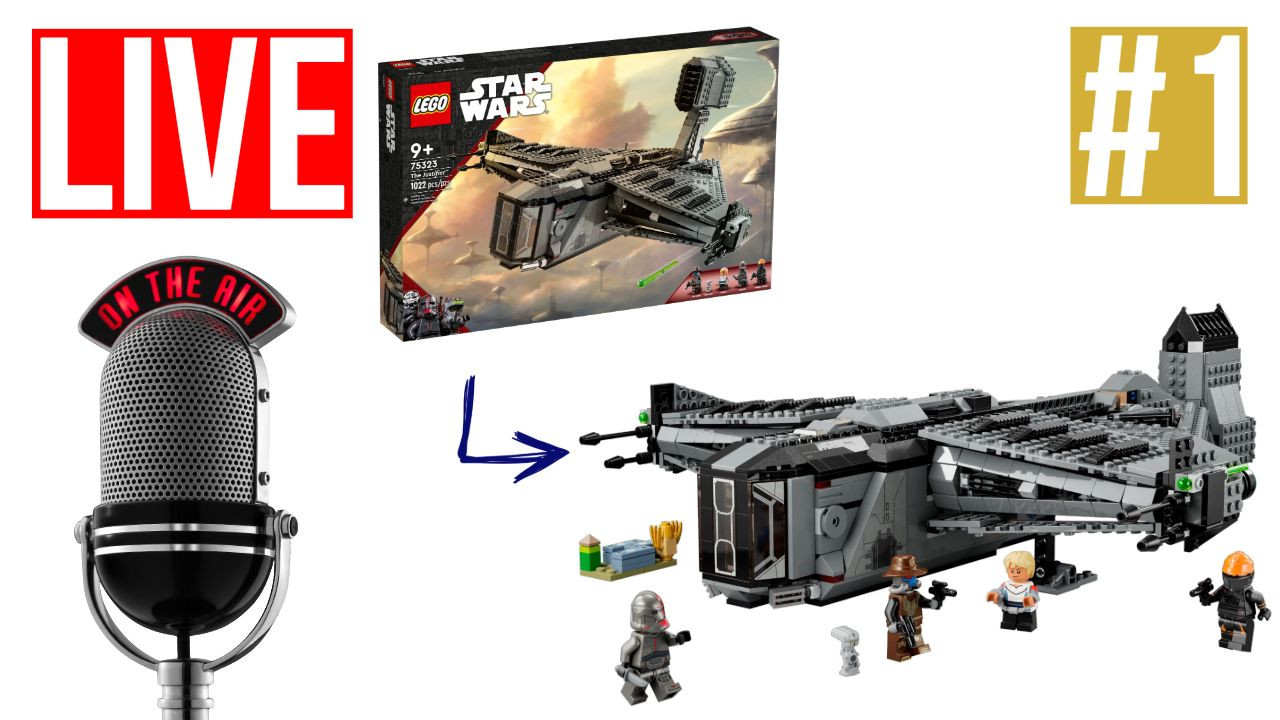 LEGO Star Wars™ Die Justifier LIVE build um 20:00 Uhr | Set 75323