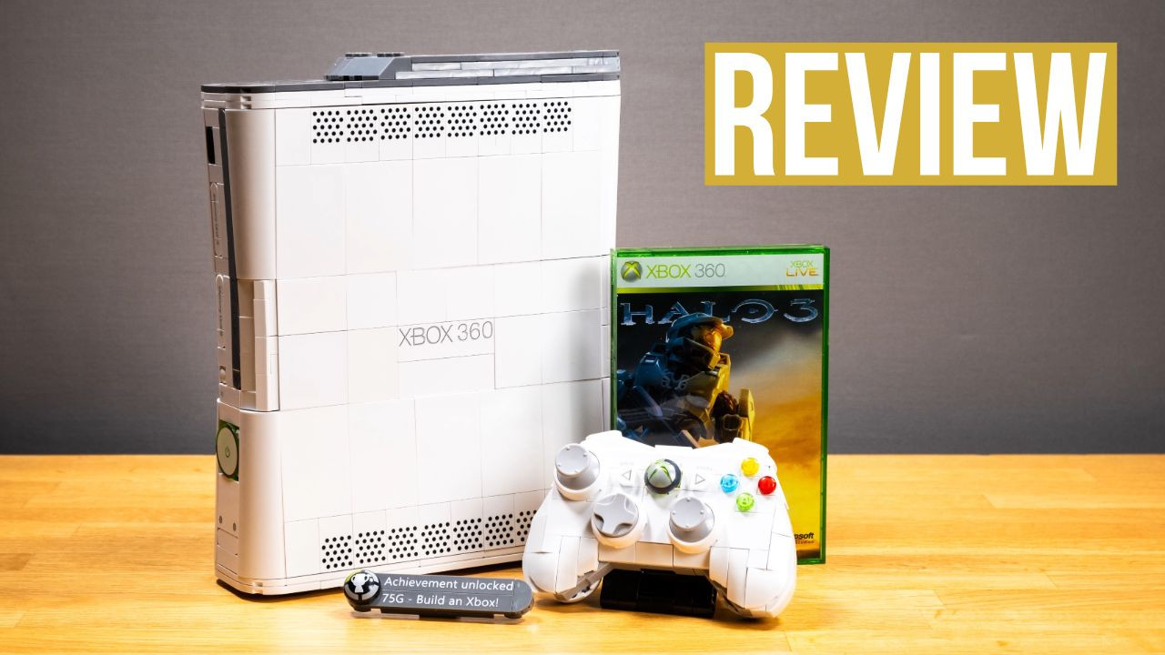 MEGA Construx Microsoft Xbox 360 Replica REVIEW | Set HWW15