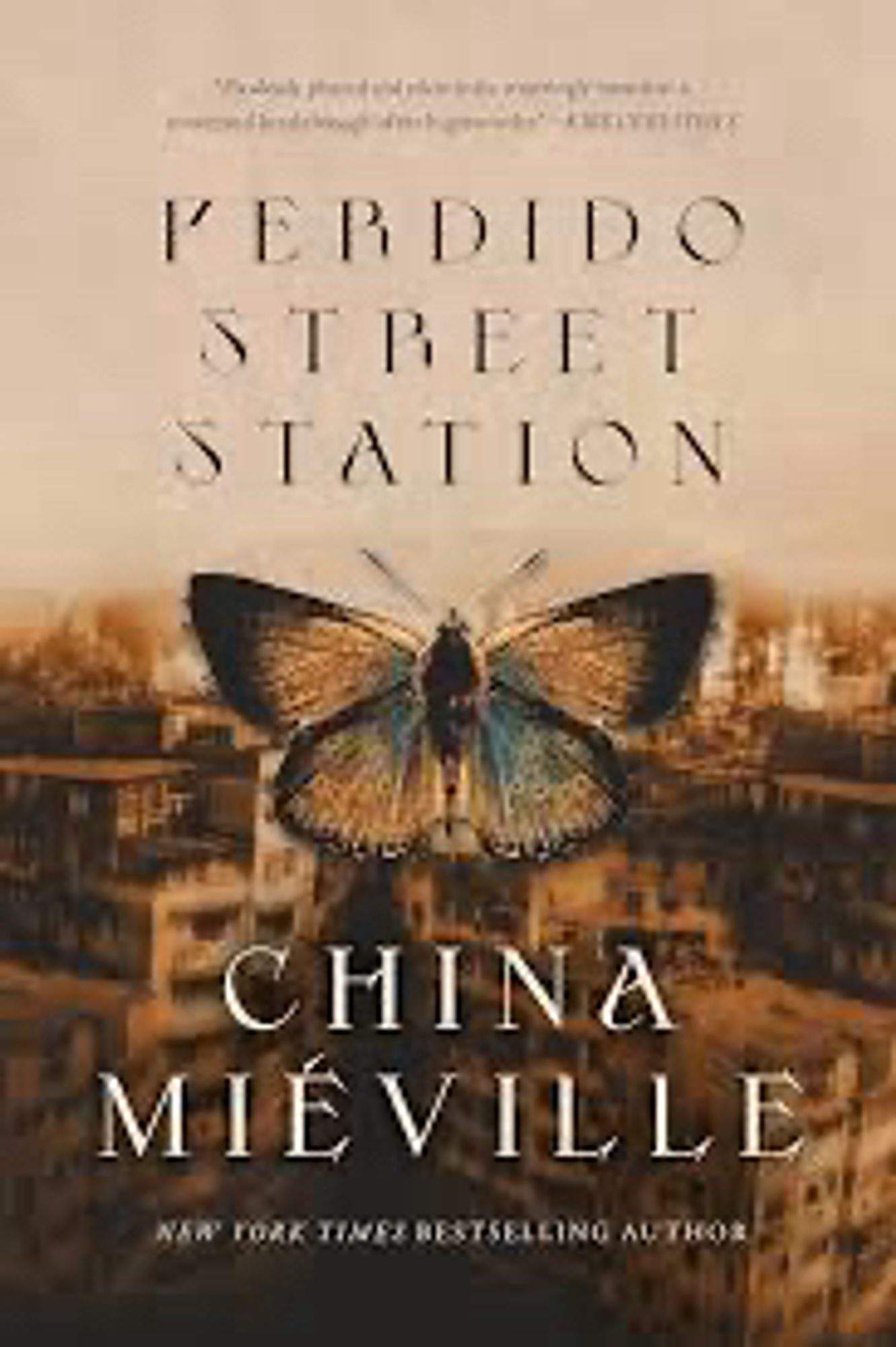 Cover of “Perdido Street Station” by China Mieville.