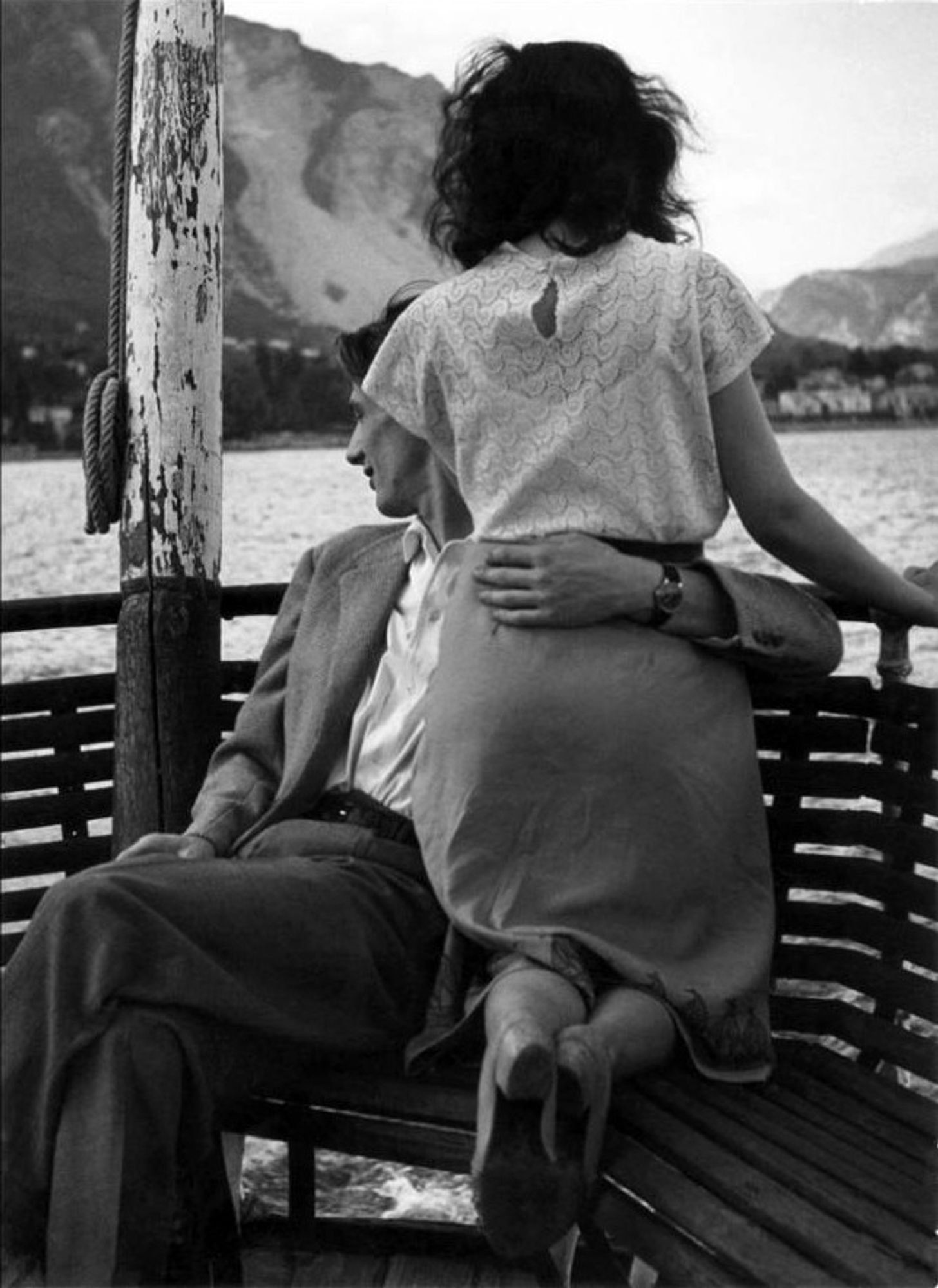 "Sunday afternoon on the Lake Maggiore", par Gotthard Schuh - 1961