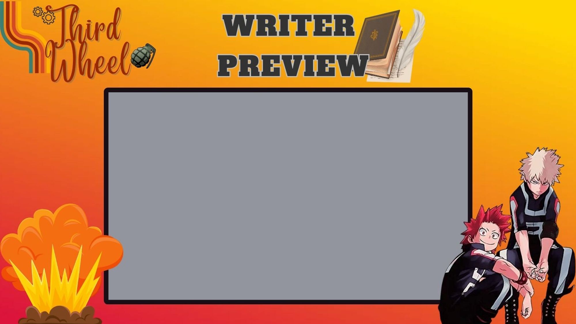 Writer Preview Template