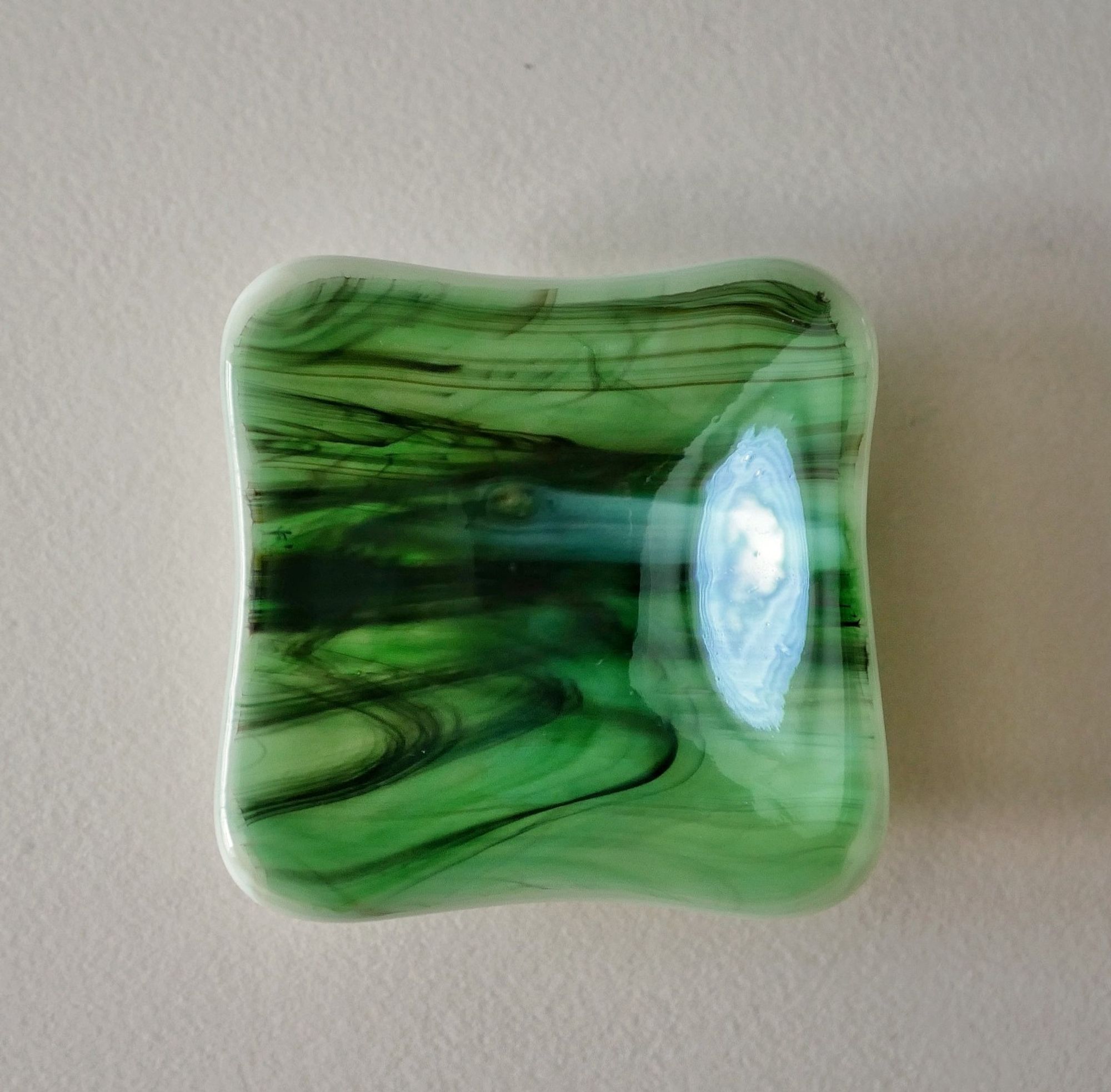 green trinket dish