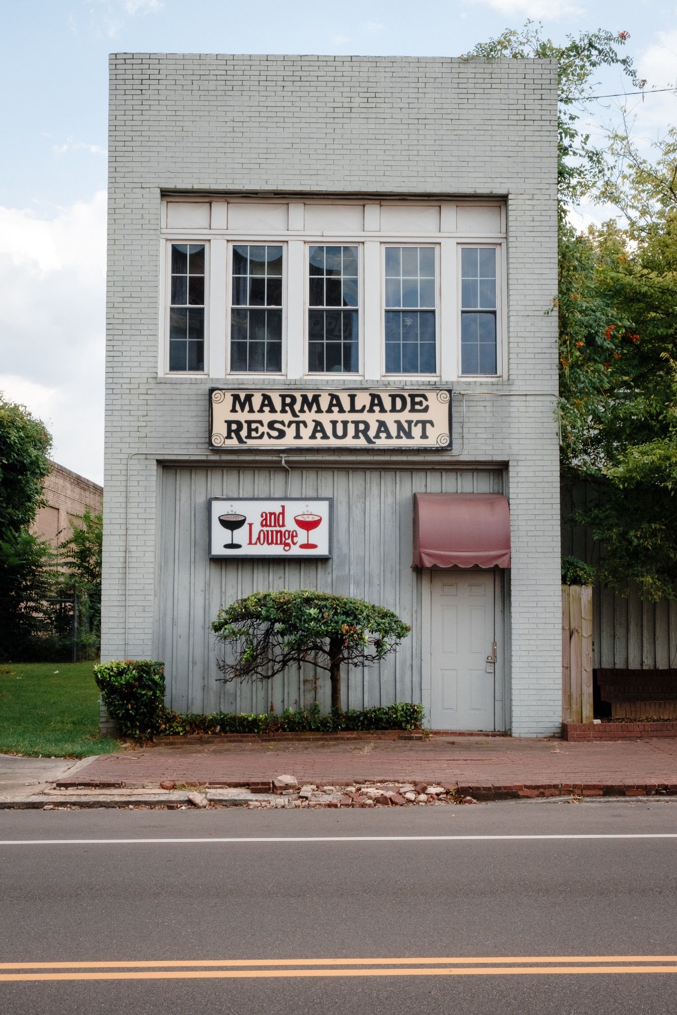 Detail of Marmalade Restaurant.