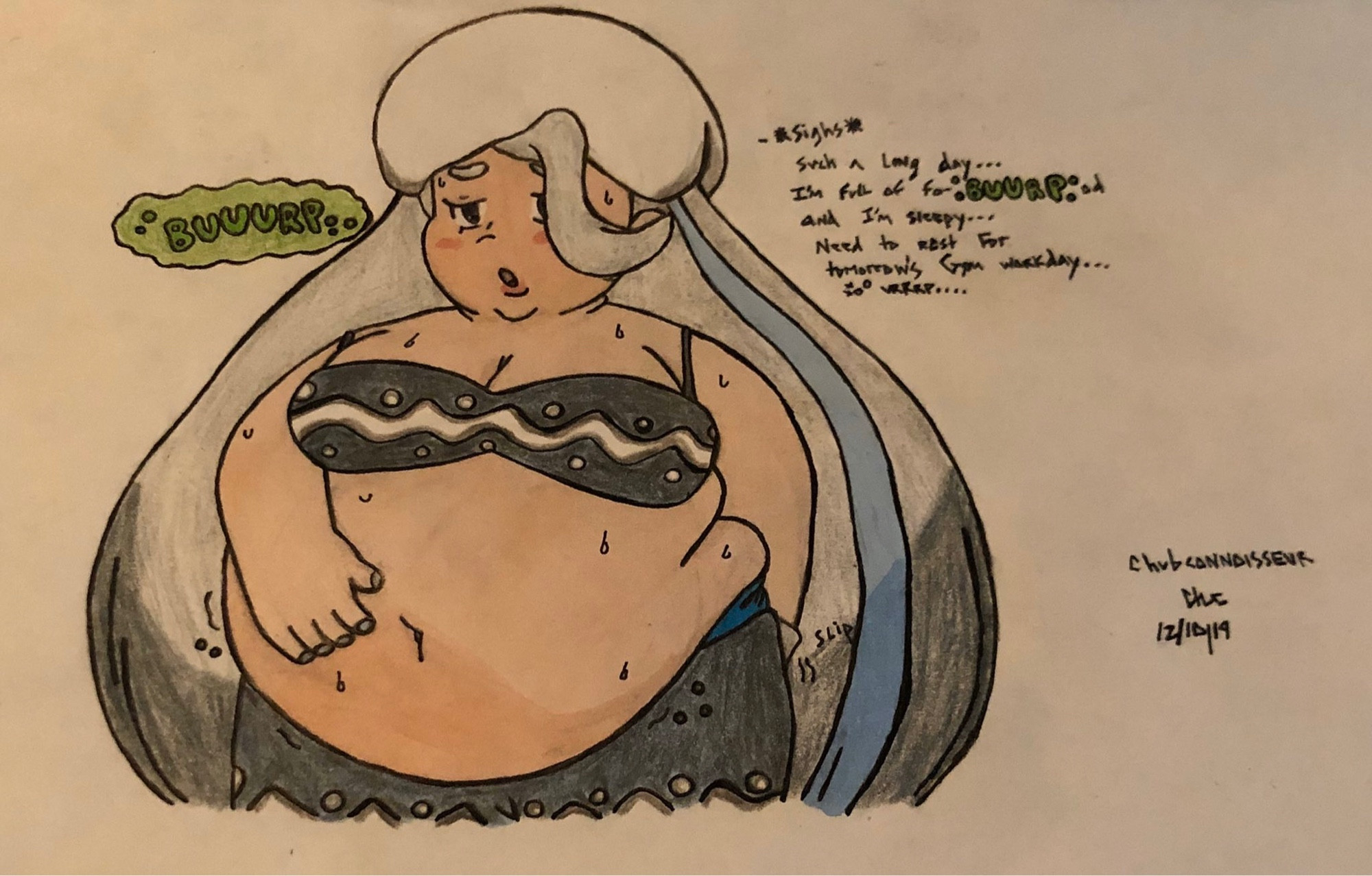 fat melony from pokémon sword and shield (in color)