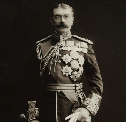 Lord Kitchener in military regalia
