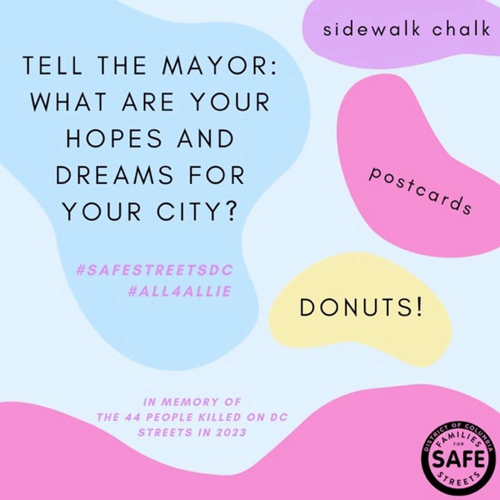 Tell the mayor: what are your hopes and dreams for the city.