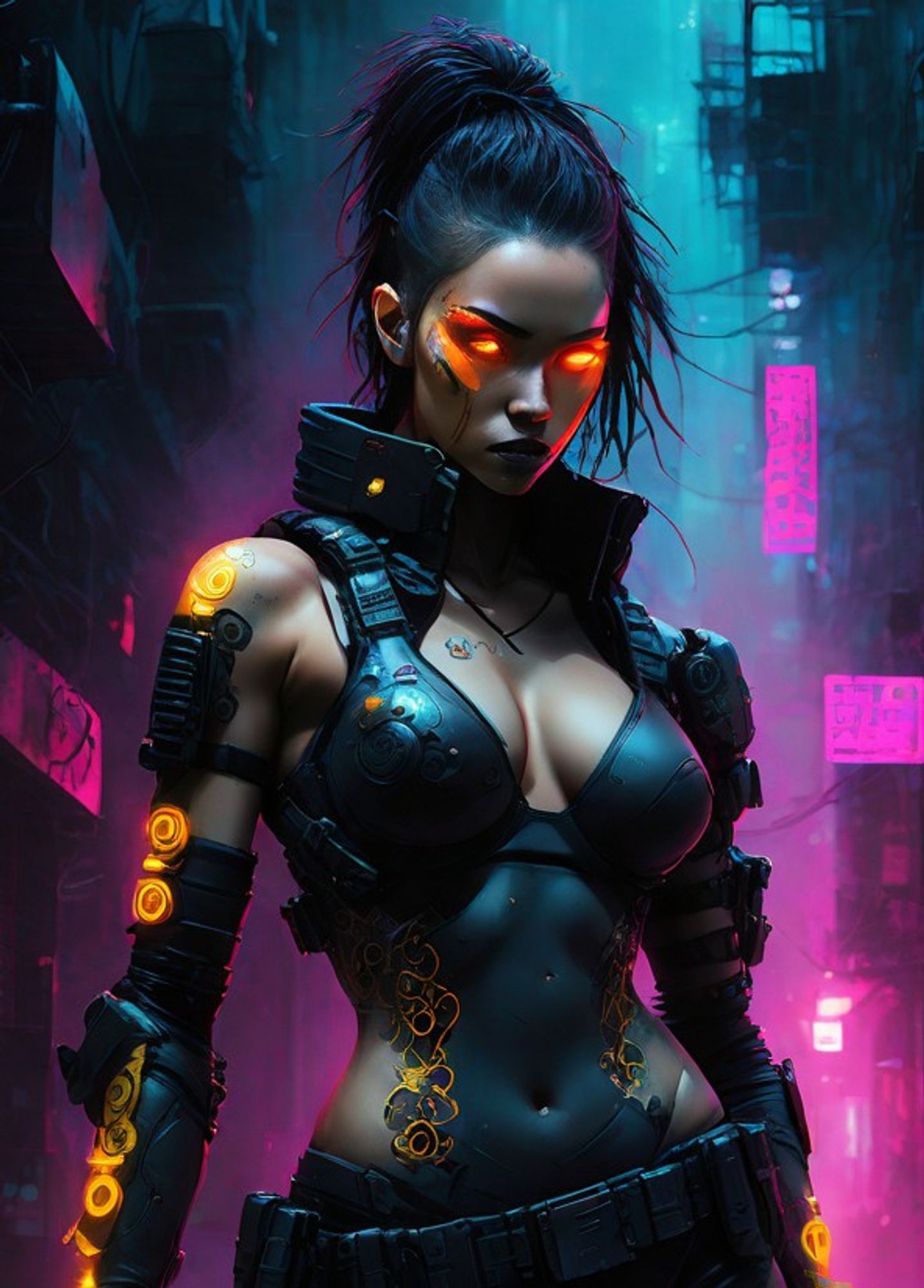 **Feeling the cyberpunk itch?  Neon lights, chrome accents, and dystopian landscapes - I bring the future to life! ✨

But wait, there's more! From portraits with a touch of anime to haunting gothic scenes, my style is as diverse as your imagination.

I create art that pushes boundaries.  I blend traditional techniques with cutting-edge tools like Stable Diffusion to bring unique visions to the canvas.

Ready to level up?  Explore premium downloads on my Deviant Art! Get high-res versions perfect for printing or wallpapers, and support an artist who loves creating for you.

Let's build a vibrant art community! Share your thoughts, follow along on my artistic journey, and most importantly, spread the positive vibes!

#cyberpunkart #digitalpainting #stablediffusionart #deviantartist #supportartists


https://www.deviantart.com/zymastorik