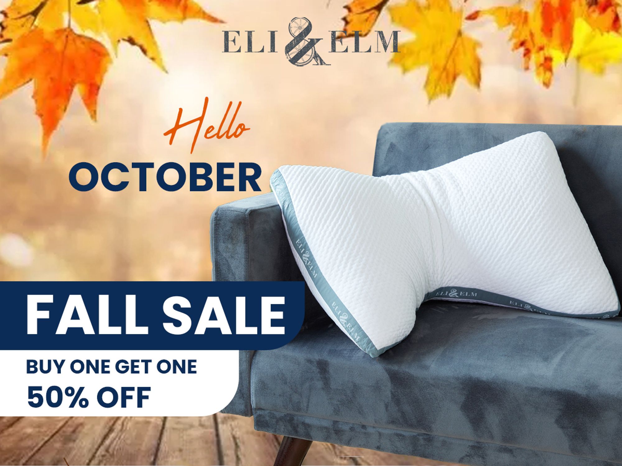 Fall Sale: Side Sleeper Pillow at 50% Off!