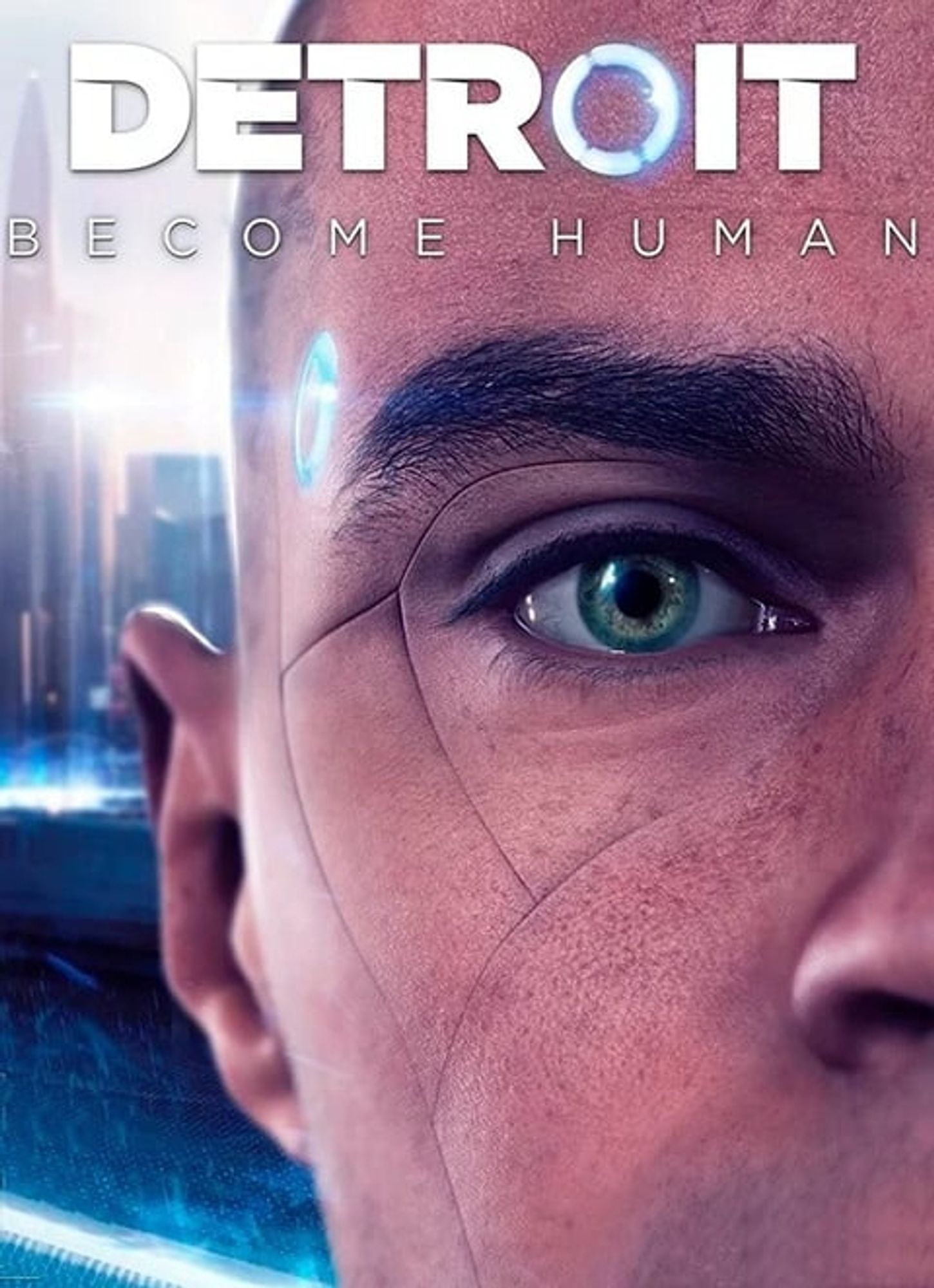 La jaquette du jeu "Detroit become human"