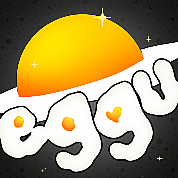 The logo for Eggu