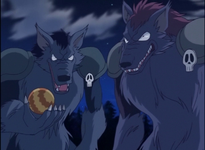 Screenshot of the characters Garu and Ruga from the anime adaption of MÄR AKA Märchen Awakens Romance