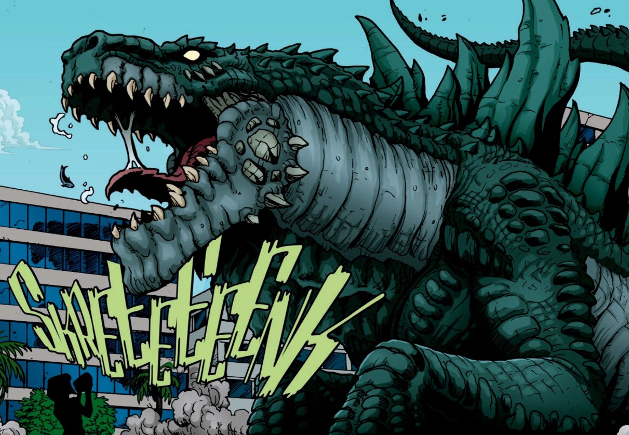 Zilla’s FW model’s pretty unflattering so I’d rather have his appearance based off the Rulers of Earth version