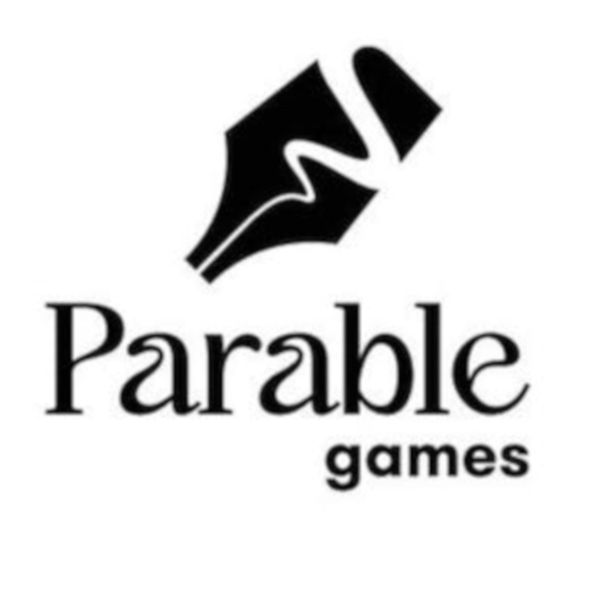 Image shows the logo for Parable Games.