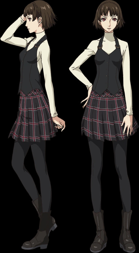 Makoto Nijima official anime artwork from the wiki, causal attire