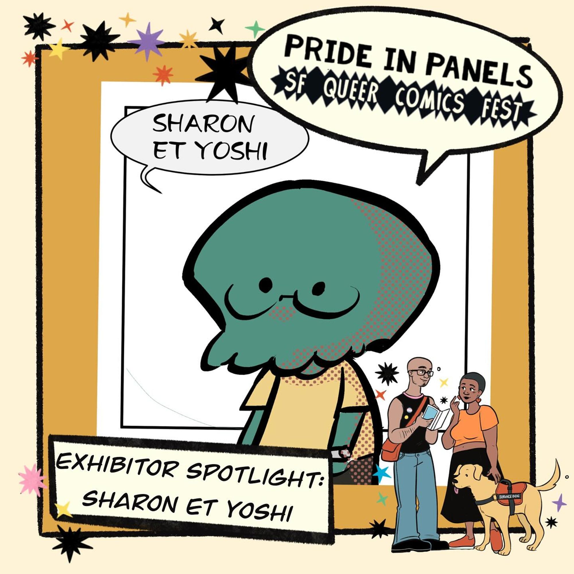 Sharon et Yoshi profile picture for Pride in Panels