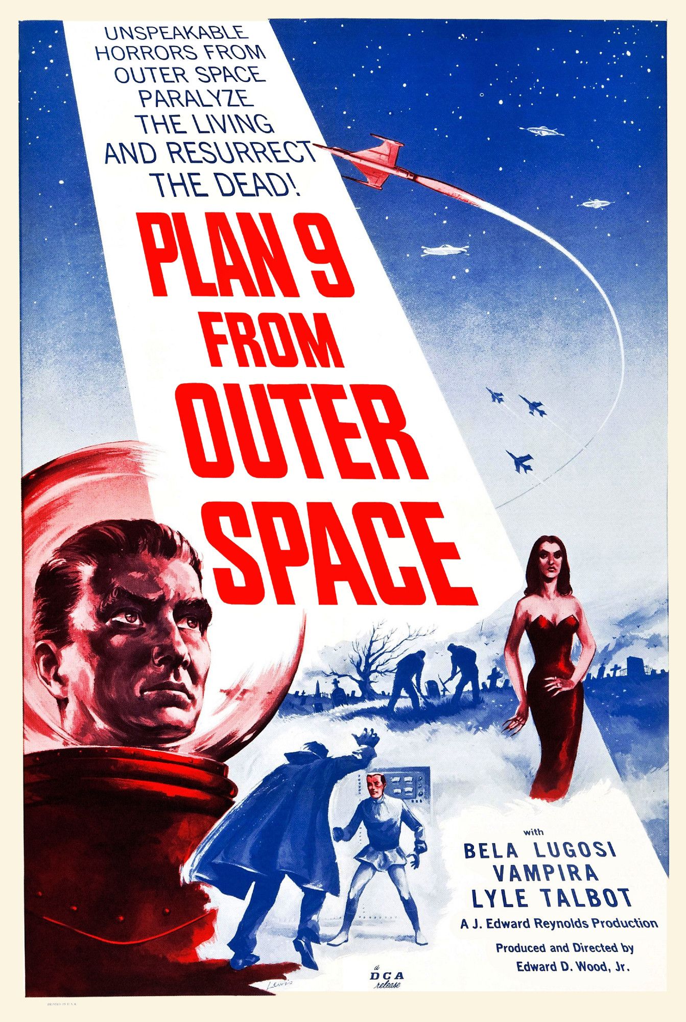 PLAN 9 FROM OUTER SPACE (1957) poster