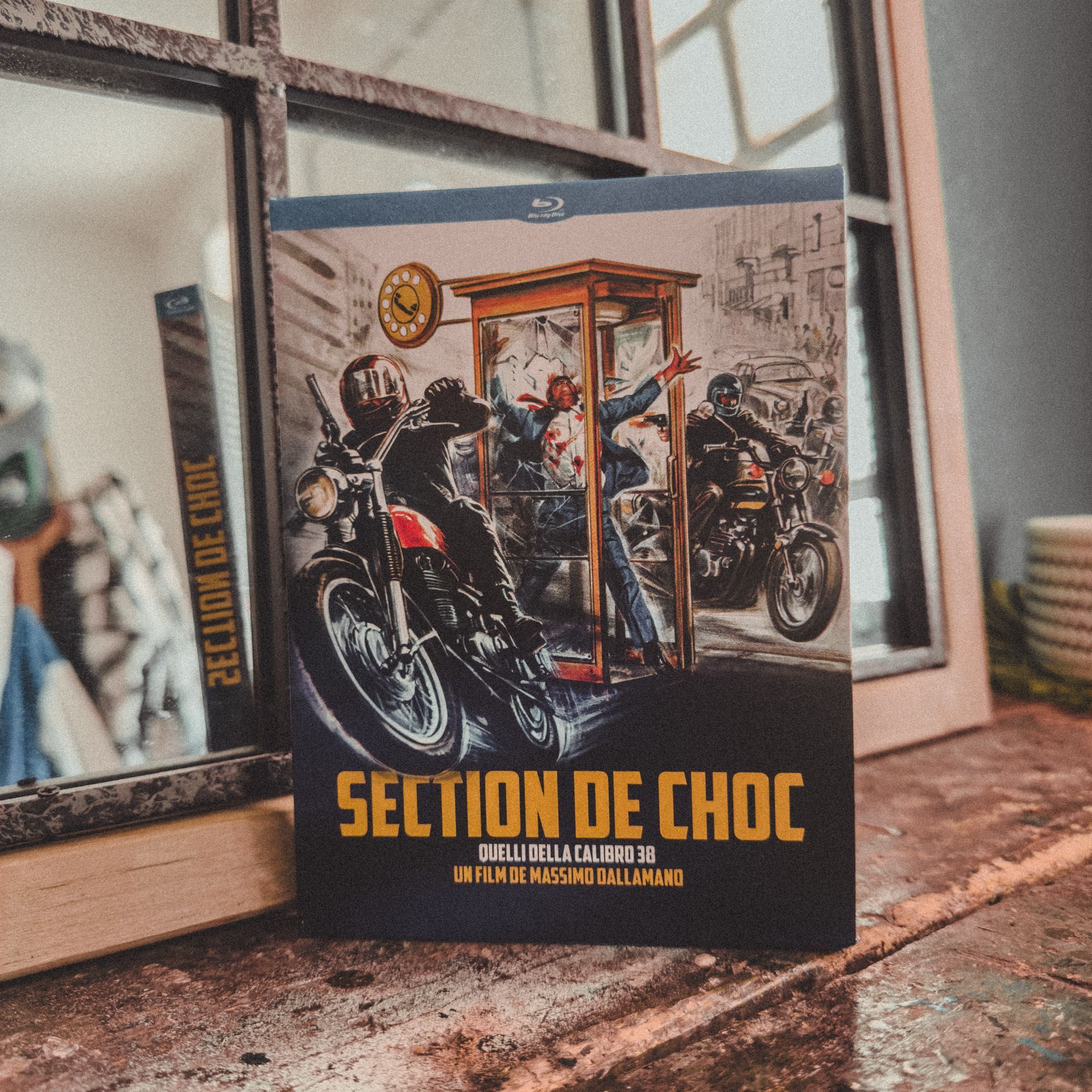 Recto du digipack de « Section de choc »