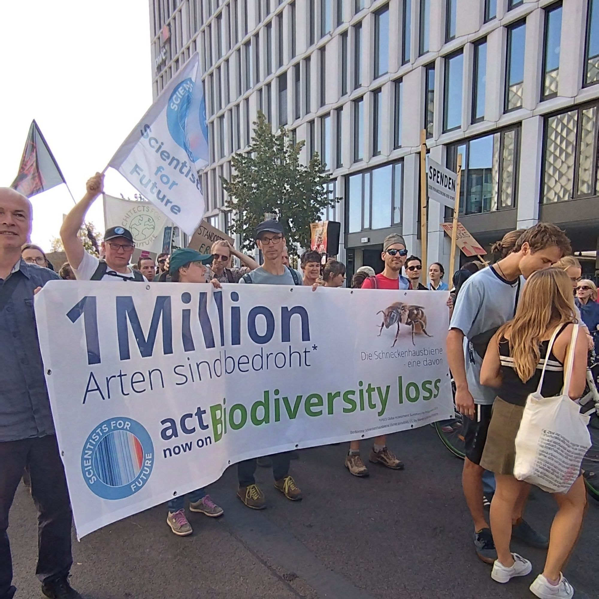 S4F beim Klimastreik Berlin