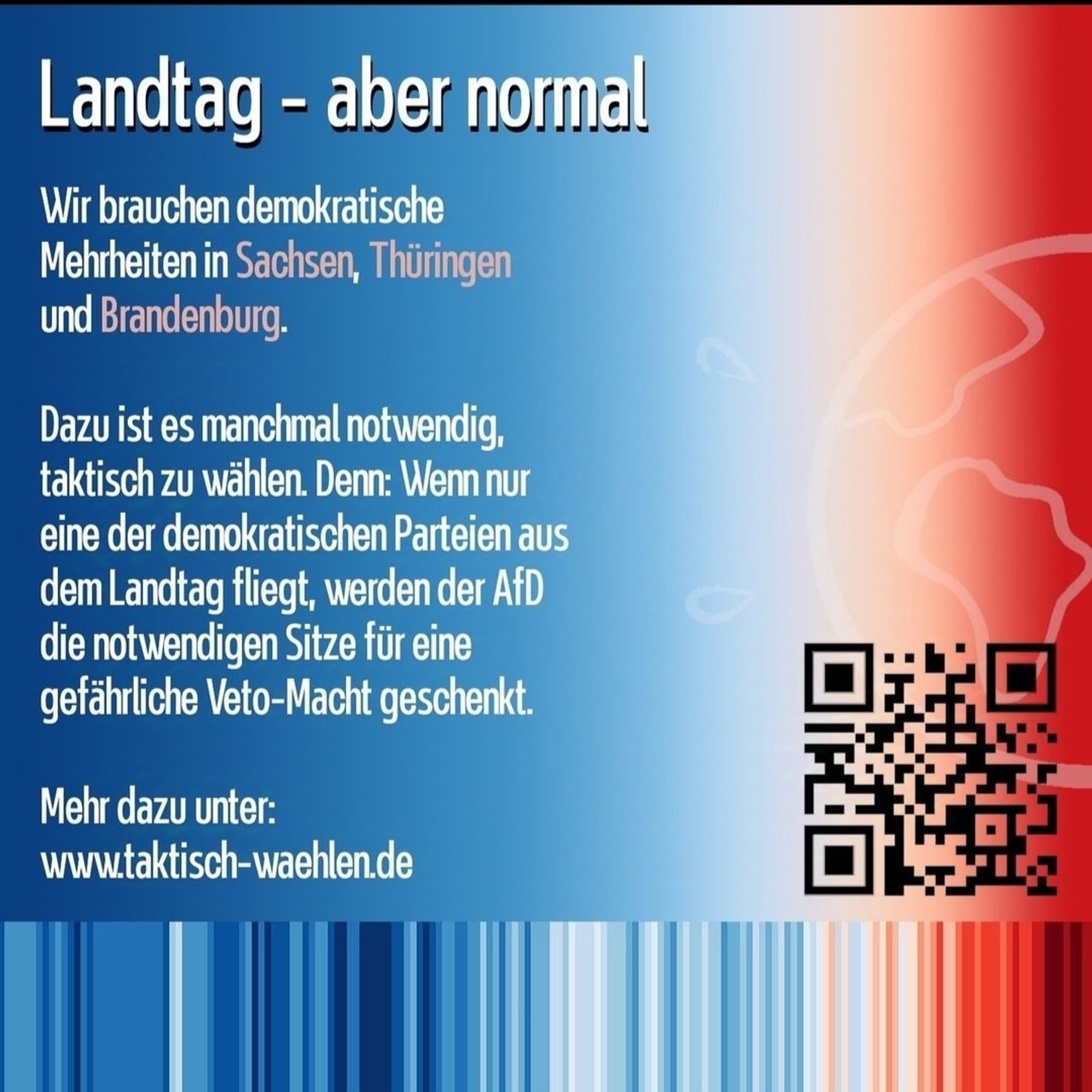 Landtag - aber normal, warum es wichtig ist, dass möglichst viele Parteien im Landtag von Brandenburg sitzen. Mehr Infos unter: https://taktisch-waehlen.de