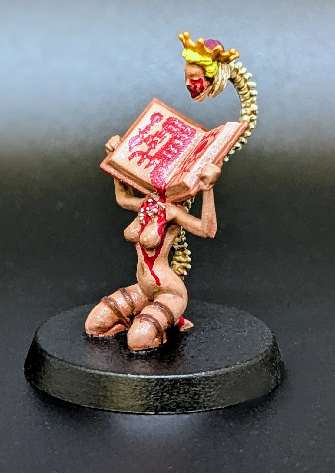 One half of the scribe by Kingdom death. I'll finish the other one one day lol