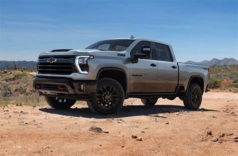 Ad Photo of a Chevy Silverado pickup truck on a dirt road