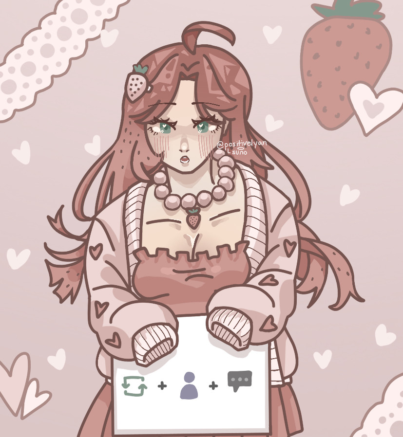 strawberry oc 🍰🍓