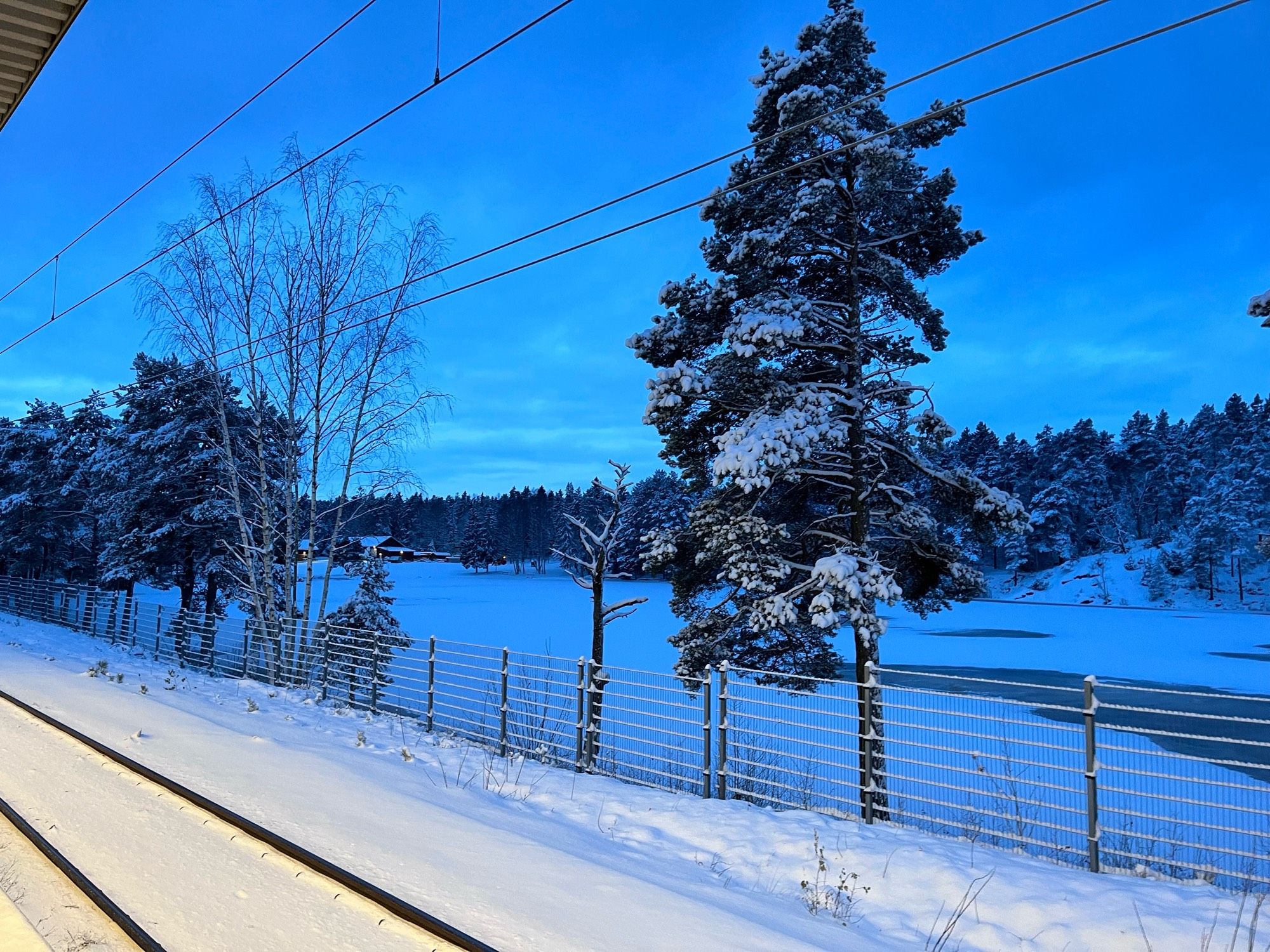 Snowy Stockholm