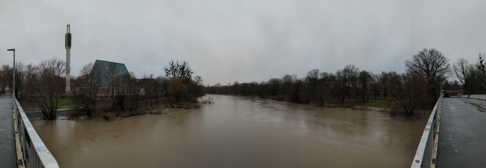 Hochwasser in Linden