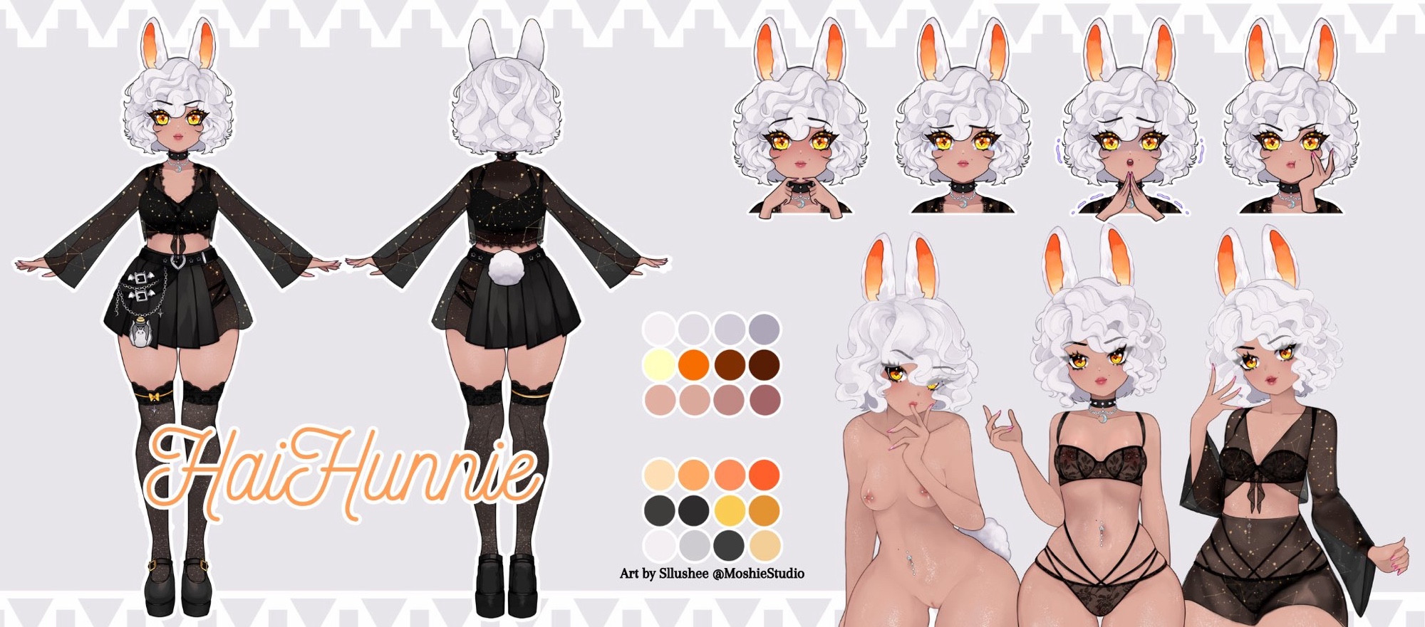 may I haunt your heart?

my oshi mark: 🍯👻
twitch.tv/haihunnie
fansly.com/HaiHunnie
haihunnie.carrd.co

Model art & rig: @moshie.bsky.social 
Channel art: @moshiestudio.bsky.social 
Chibi models: minawananami 
Ref sheet: @sllushe.bsky.social