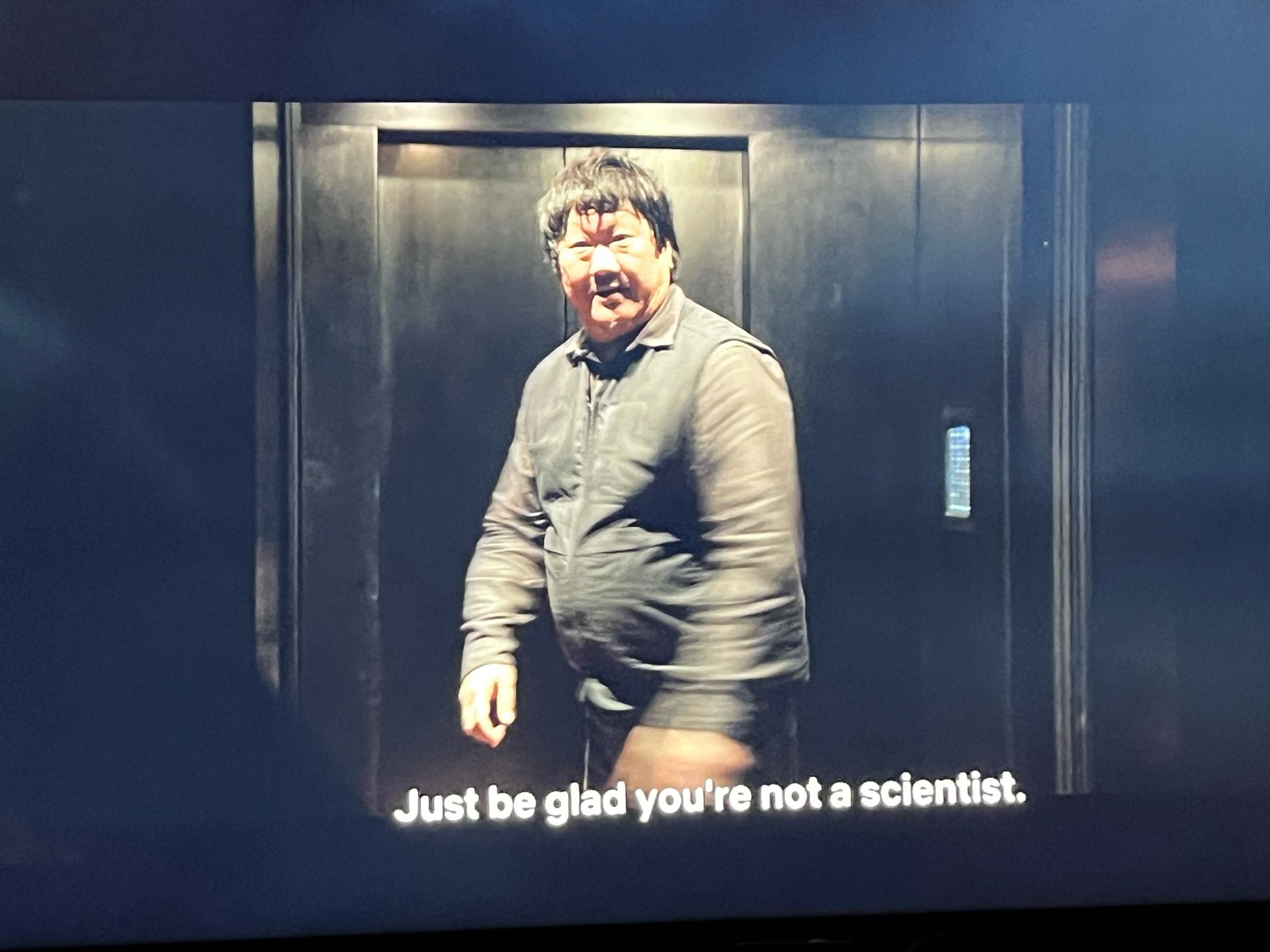 Benedict Wong in The Three Body Problem on Netflix.