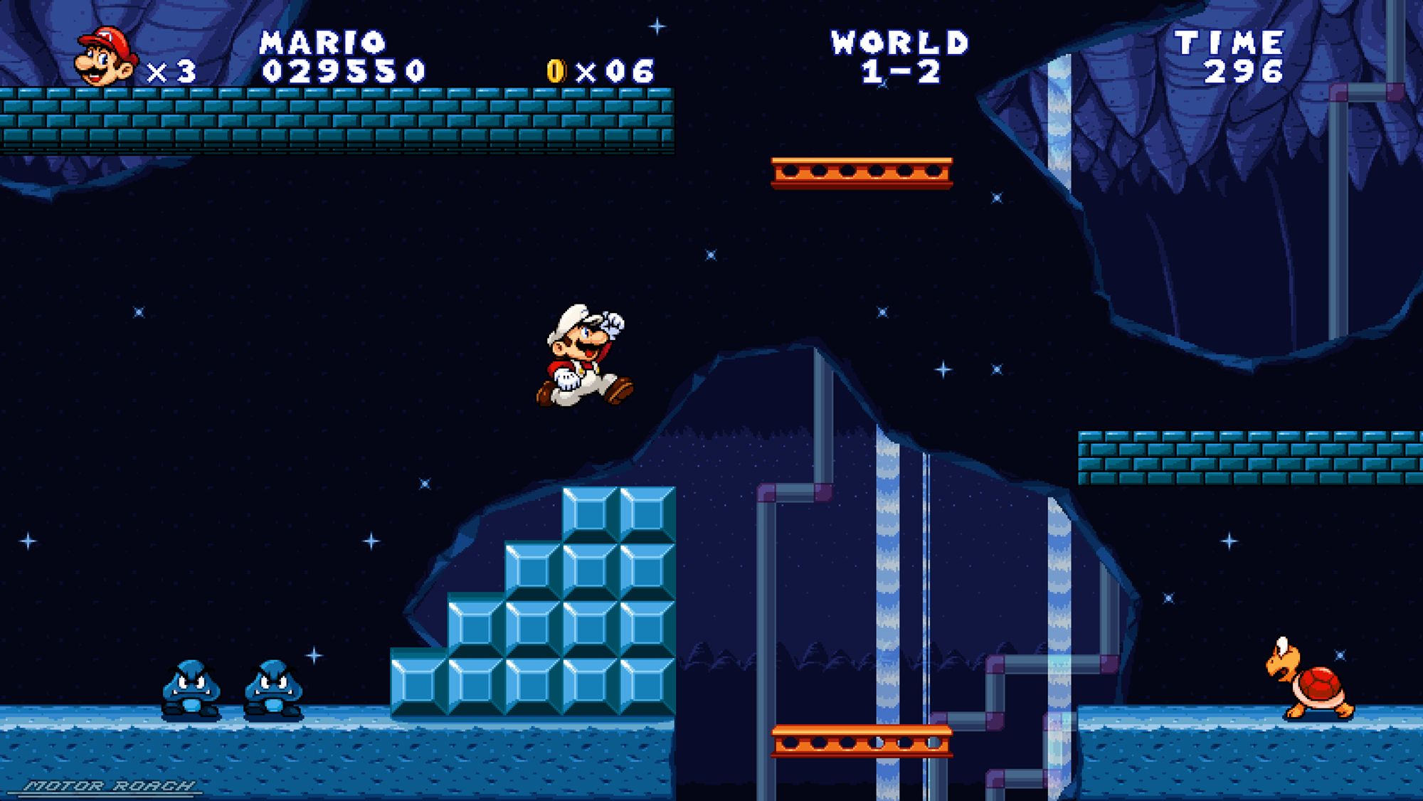 Higher resolution and detailed recreation of Super Mario Bros. 1-2, based on a lot of existing artwork from that time period