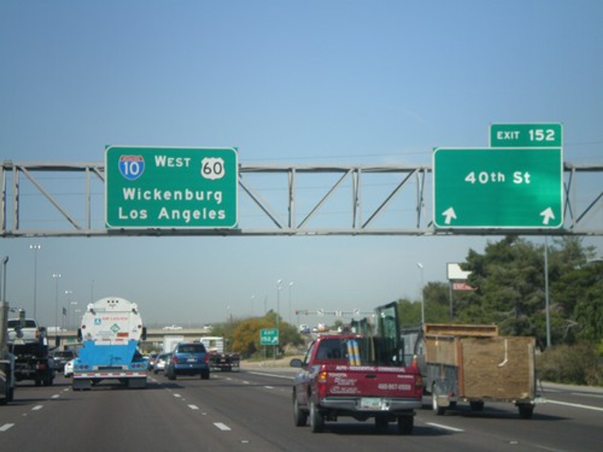 I-10 West - Exit 152