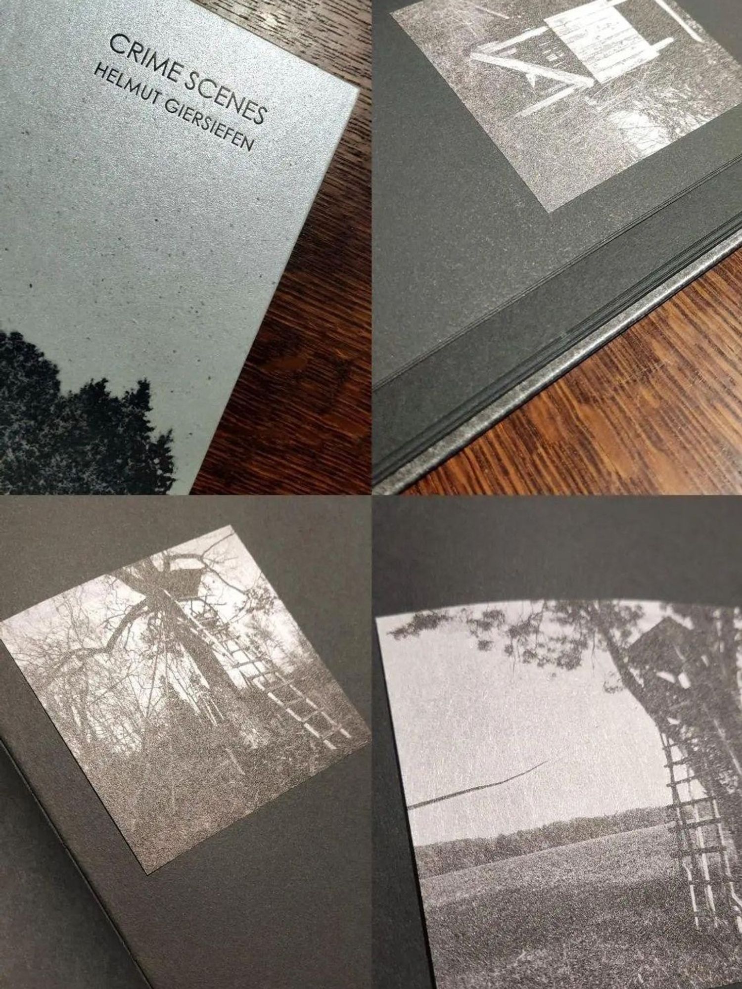 Photobook with pictures print on washi paper