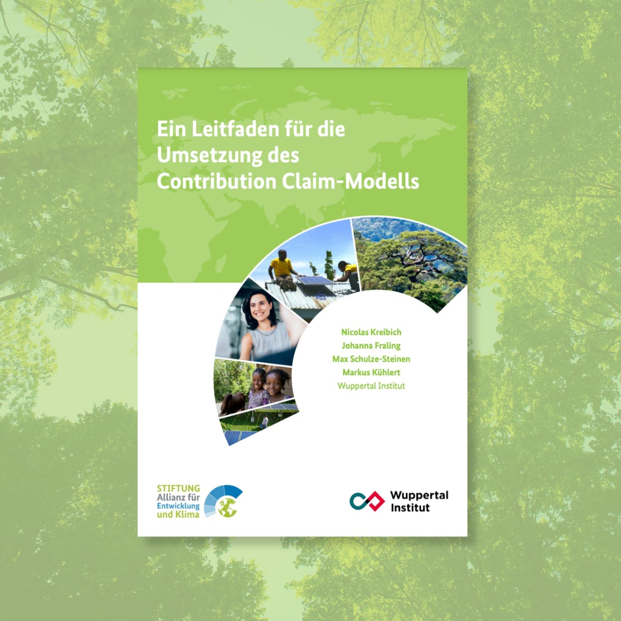 Cover "Ein Leitfaden für die Umsetzung des Contribution Claim-Modells"