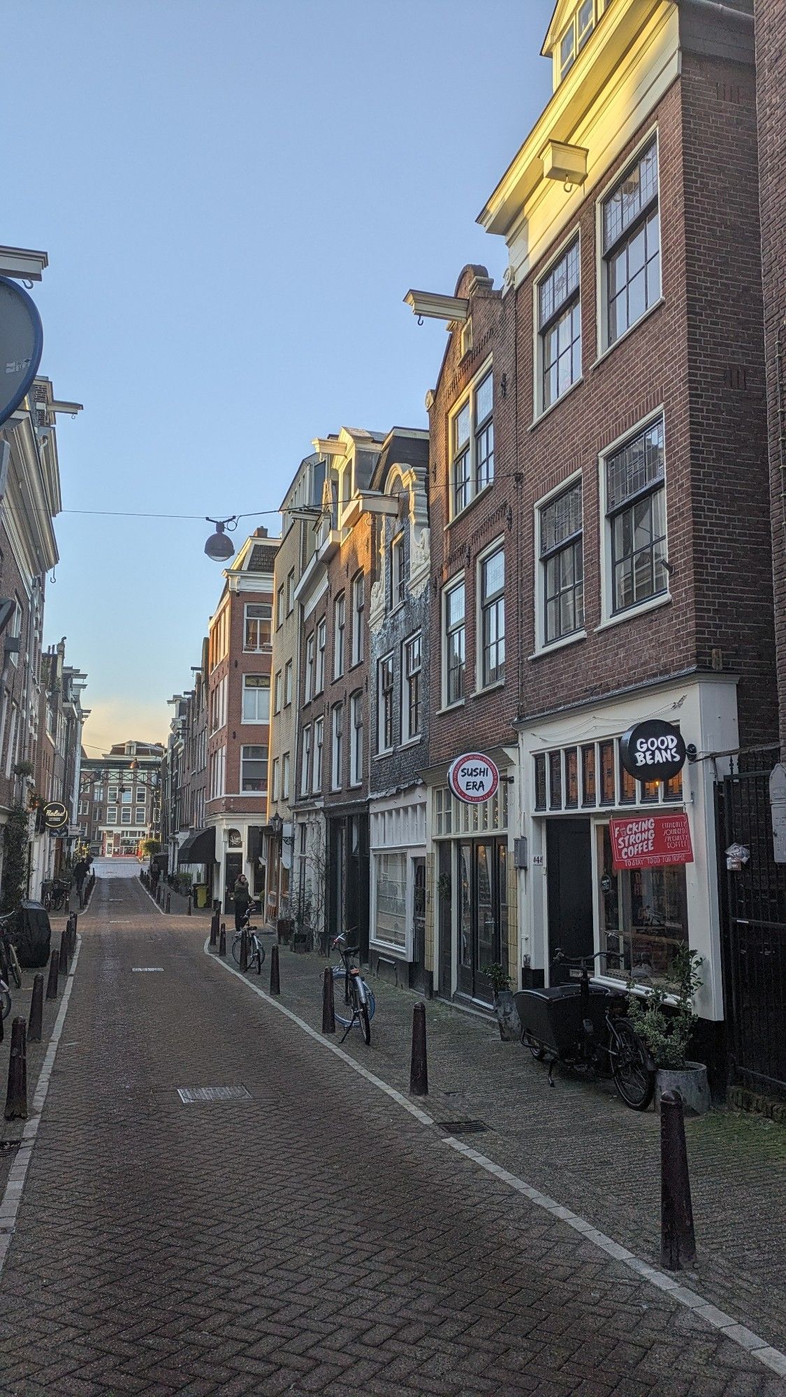 Straße in Amsterdam