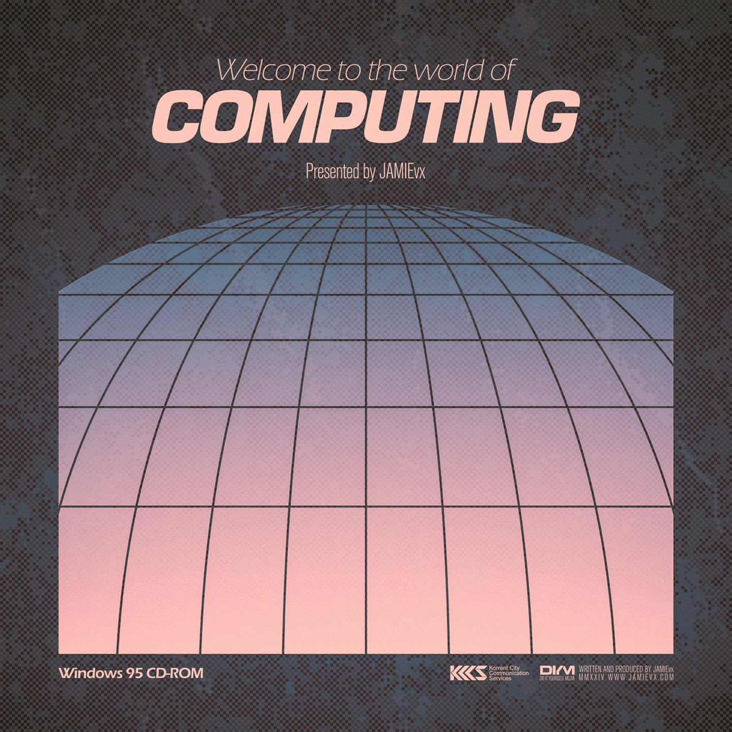 Cover art for my single "Welcome to the World of Computing".