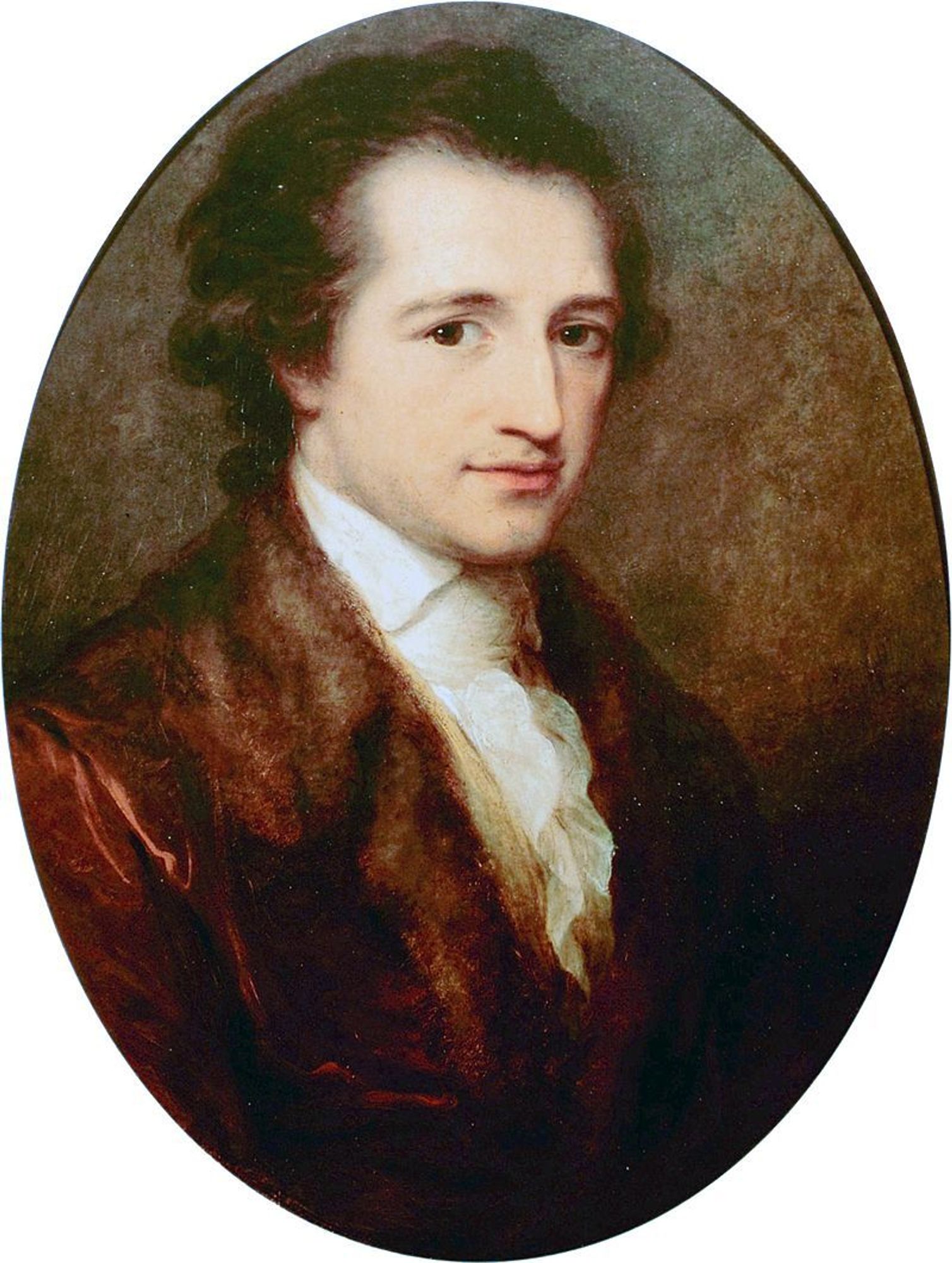 Goethe, painted by Angelica Kauffman in 1787