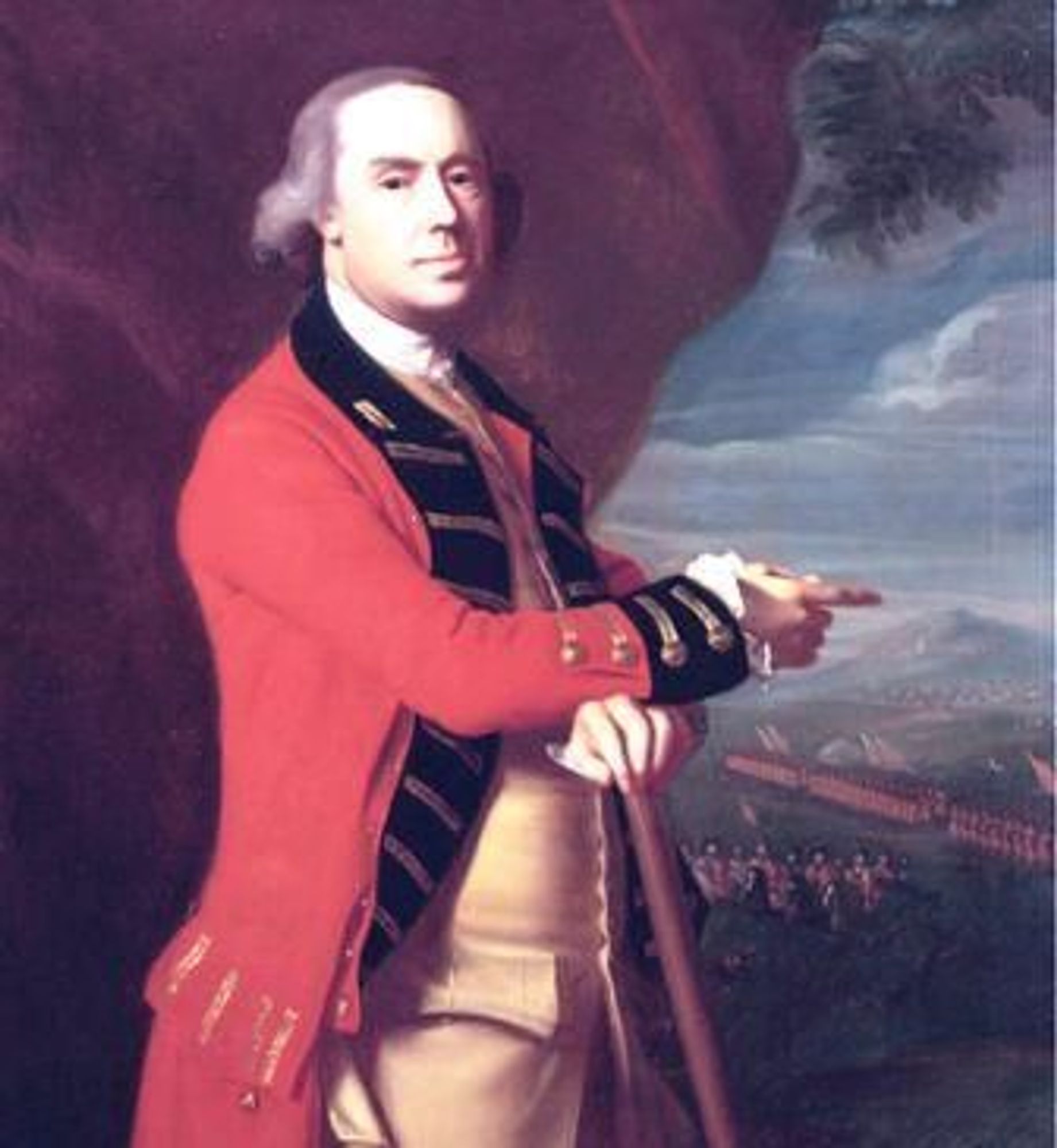 Thomas Gage, painted by John Singleton Copley