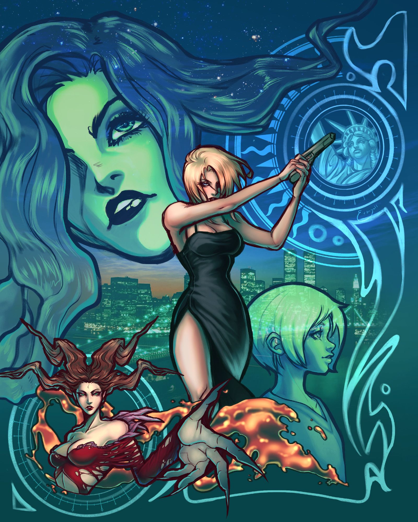 Parasite Eve illustration