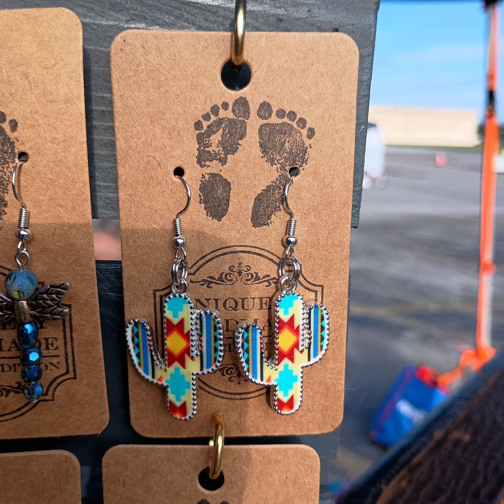 These Southwest earrings are like all our products, nickel free.