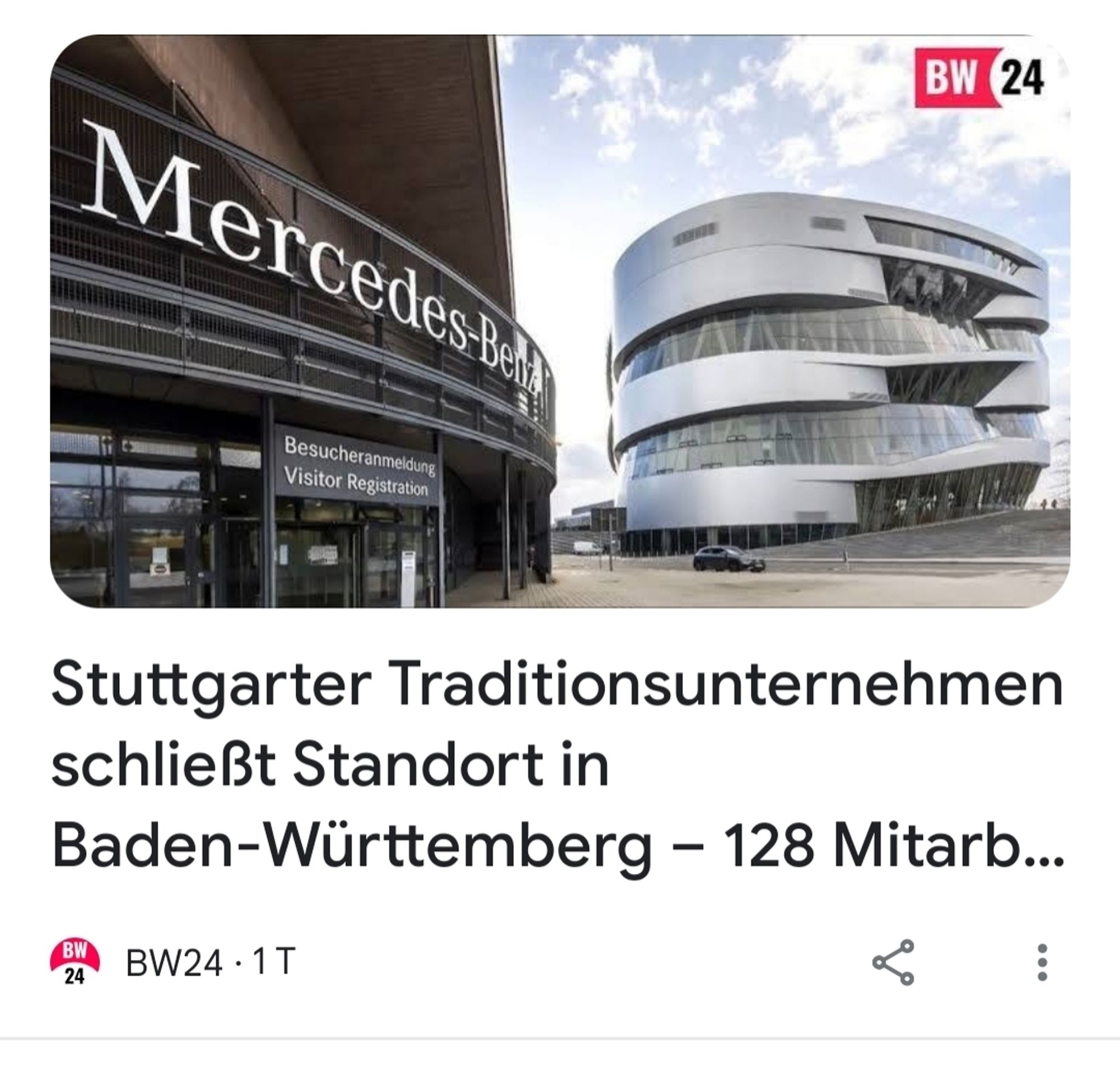 Stuttgarter Traditionsunternehmen schließt Standort in Baden-Württemberg