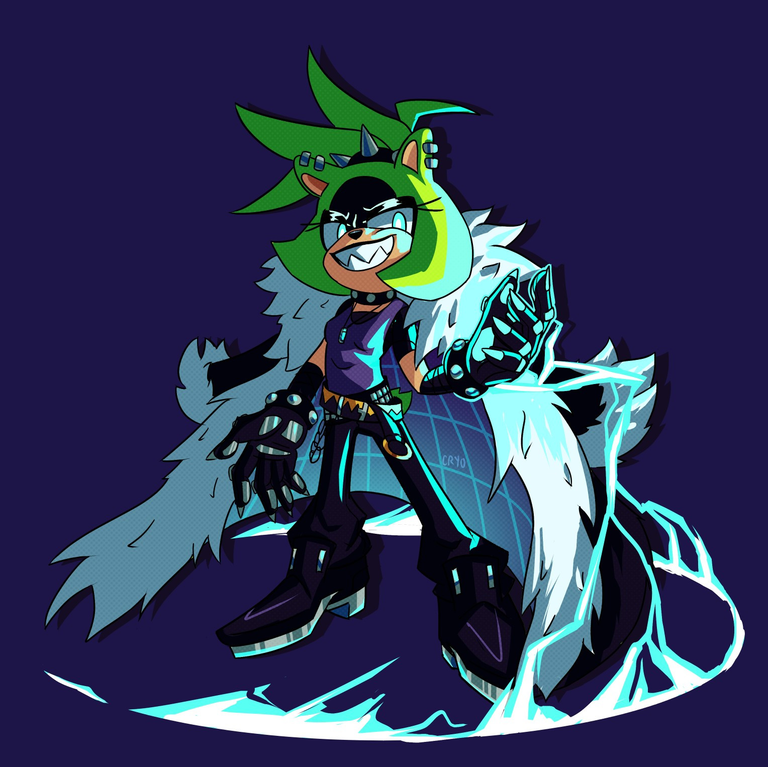 I'd be absolutely surprised if someone understood that both this pose and outfit are references to Doombringer from Elsword. I haven't touched that game in years but the design is still sick.