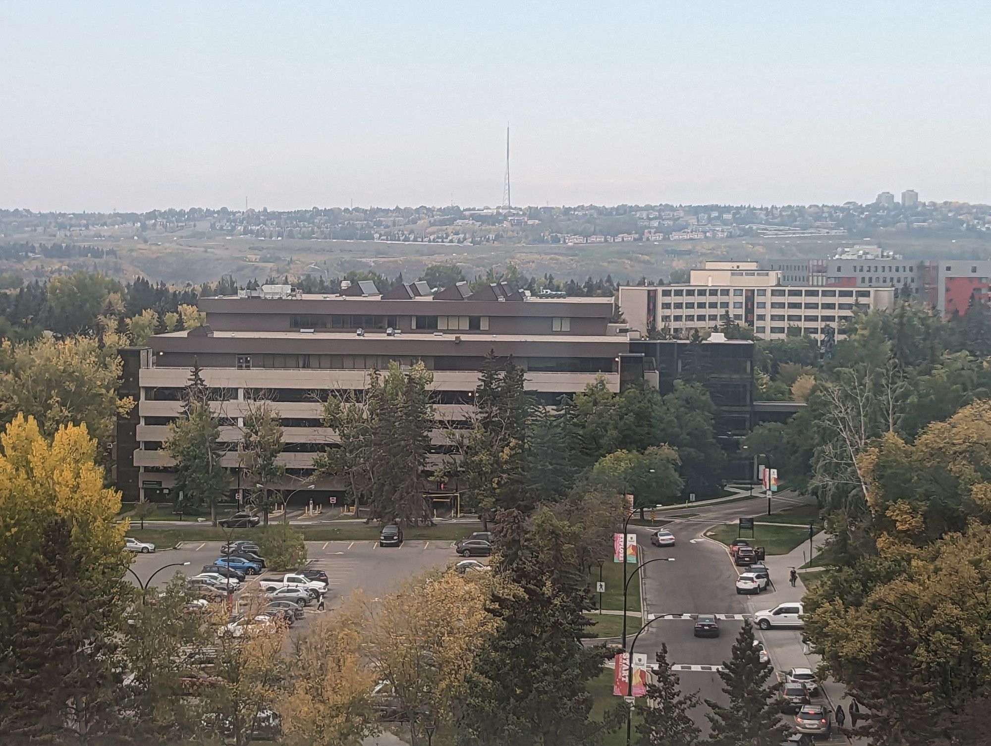 View from my office window at the University of Calgary.