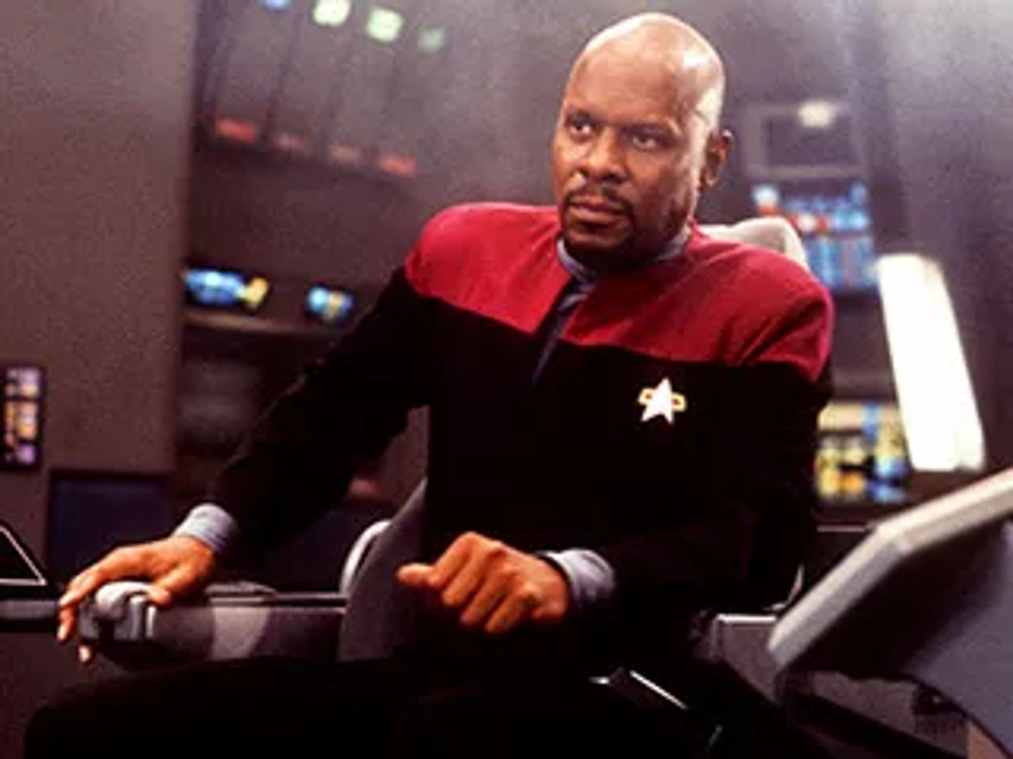 Captain Benjamin Sisko from Star Trek Deep Space Nine.