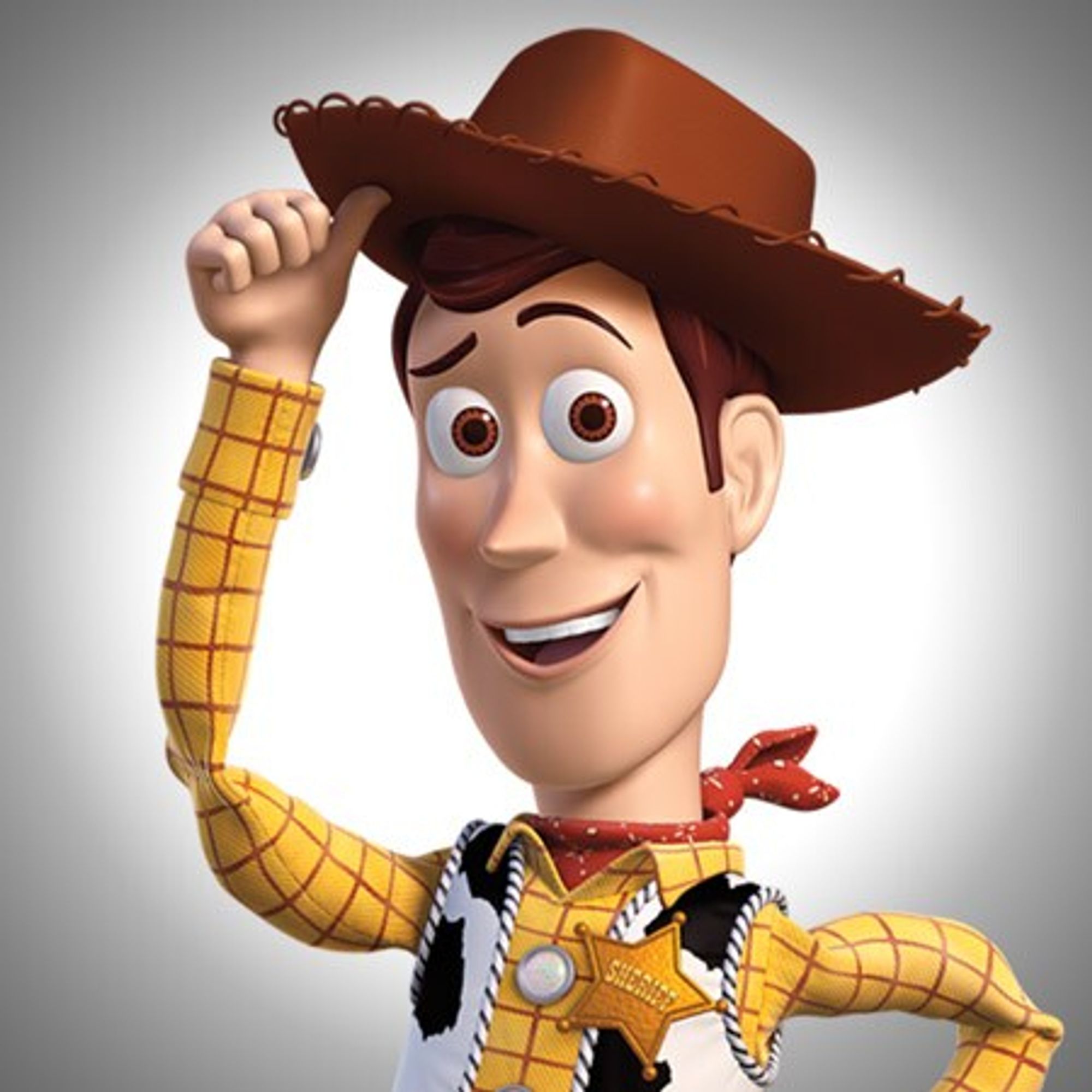 Woody the cowboy doll from Toy Story.